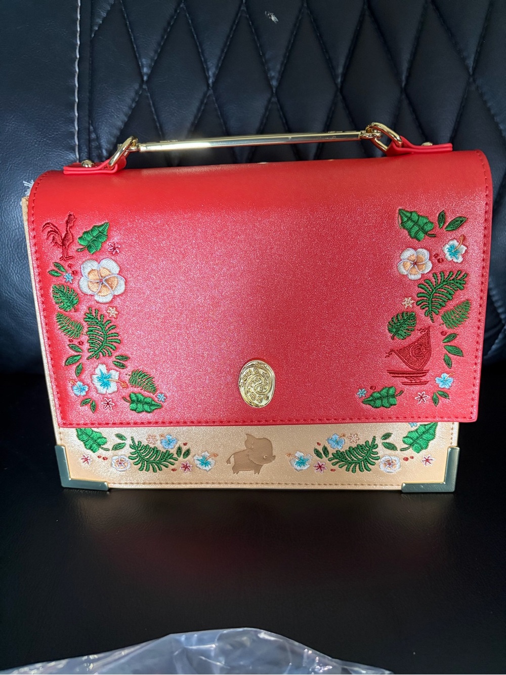 Loungefly Disney Moana Shimmer Embroidered Crossbody Bag Purse